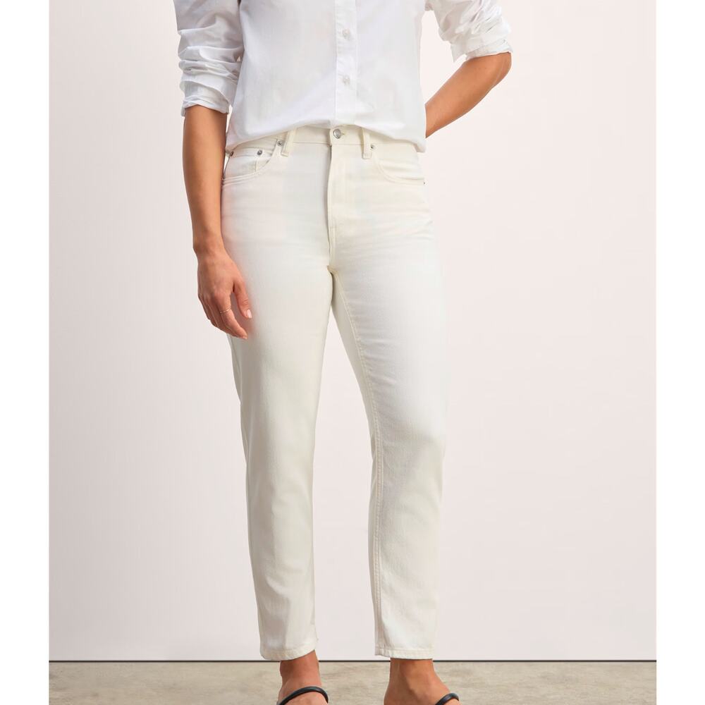 NWOT Everlane The Super-Soft Relaxed Jean In Bone Size 26